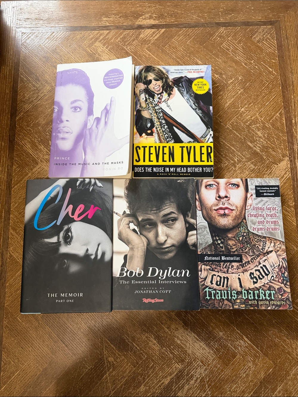 Biography/Rockumentary Books (2 for $25)